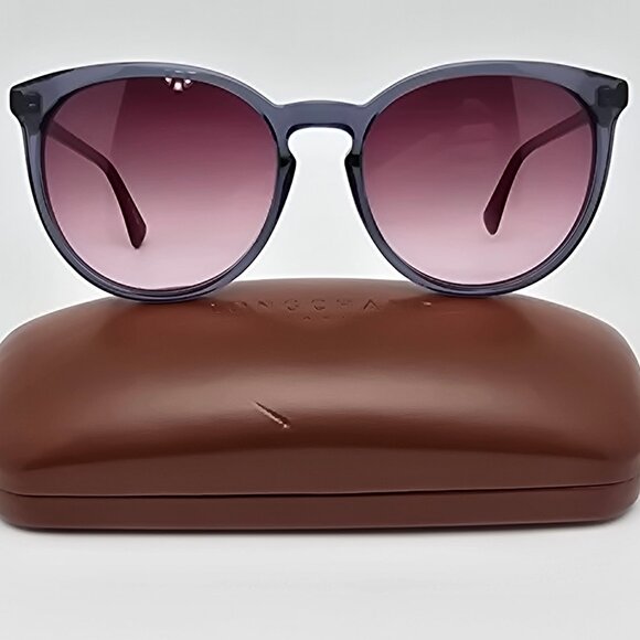 Longchamp LO606S 429 Petrol Brick Frame Brown Gradient Lens Sunglasses w/ Case main image 15